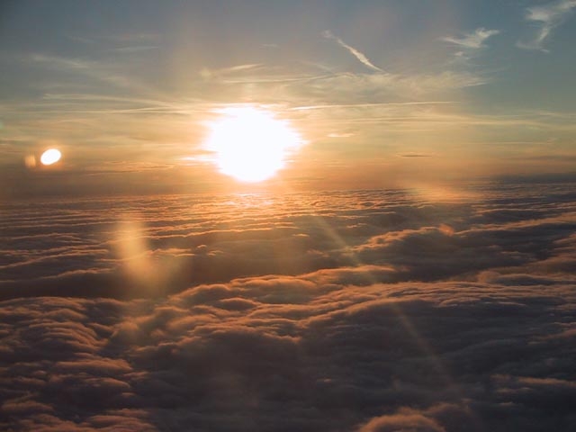 Mein Lieblingsfoto! - aufgenommen
während eines Fluges von Berlin nach
Düsseldorf